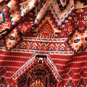 Tribal design summer dress